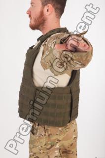 Soldier in American Army Military Uniform 0054